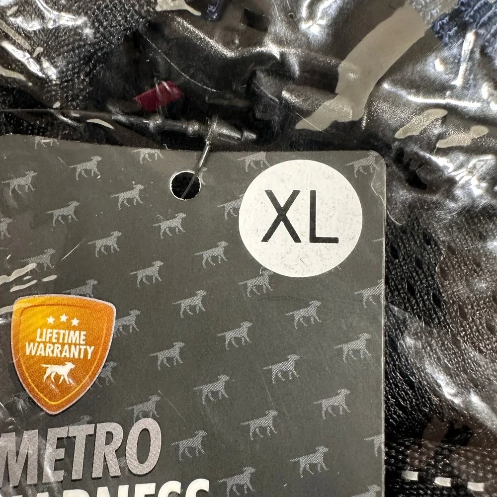 NEW‎ XL Tuff Pupper Metro Harness Blue Reflective Padded Dog Vest Gear Outdoor